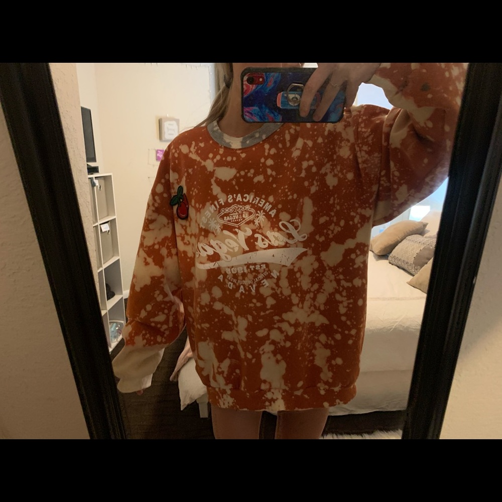 oversized custom sweatshirt